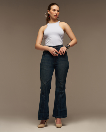 Retro Flare Denim